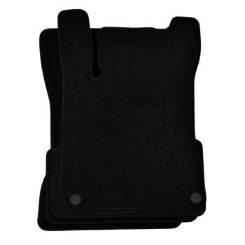   EgriAuto plyšový textilní koberec černý MERCEDES GLB X247 7seats 2020-magasabb 6 ks