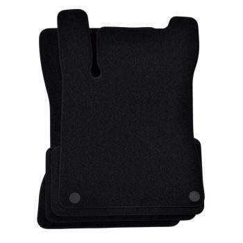   EgriAuto plyšový textilní koberec černý MERCEDES GLB X247 2020-magasabb 4 ks