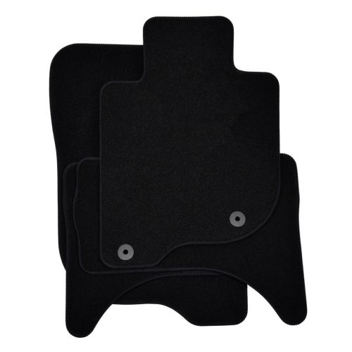 EgriAuto plyšový textilní koberec černý MITSUBISHI L200 2019-magasabb 4 ks