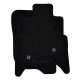 EgriAuto plyšový textilní koberec černý MITSUBISHI L200 2019-magasabb 4 ks