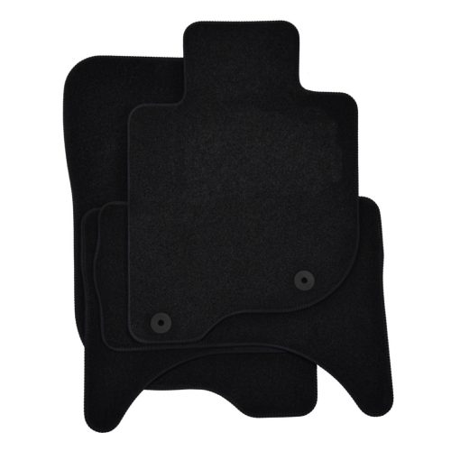 EgriAuto plyšový textilní koberec černý MITSUBISHI L200 2015-2018 4 ks