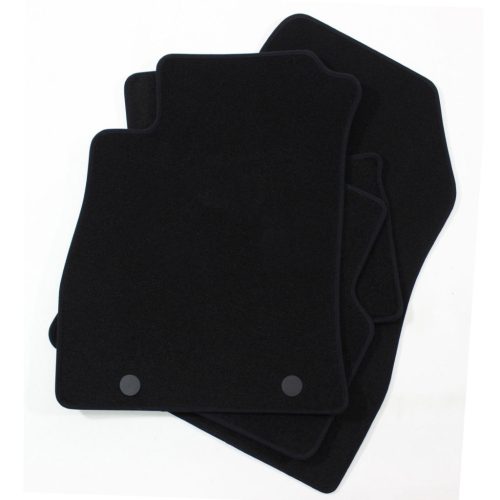 EgriAuto plyšový textilní koberec černý NISSAN Juke 2010-2018 4 ks