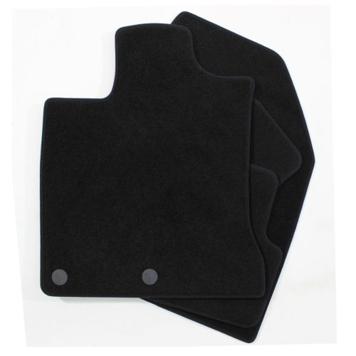 EgriAuto plyšový textilní koberec černý NISSAN Qashqai 2007-2013 4 ks