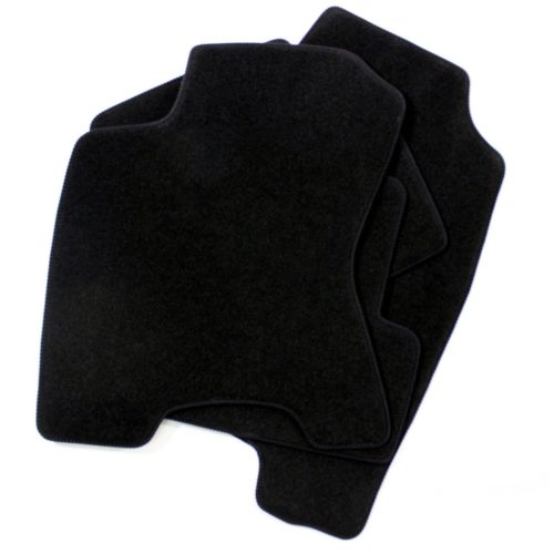 EgriAuto plyšový textilní koberec černý NISSAN X-Trail 2007-2013 4 ks