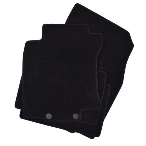 EgriAuto plyšový textilní koberec černý NISSAN X-Trail 2014-2016 4 ks