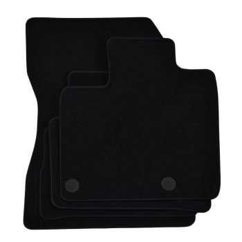   EgriAuto plyšový textilní koberec černý NISSAN Qashqai 2021-magasabb 4 ks