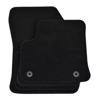   EgriAuto plyšový textilní koberec černý OPEL Mokka II Electric 2021-vyšší 4 ks