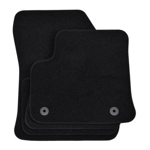 EgriAuto plyšový textilní koberec černý OPEL Corsa F Electric 2020-magasabb 4 ks