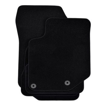   EgriAuto plyšový textilní koberec černý OPEL Mokka II 2021-vyšší 4 ks