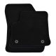 EgriAuto plyšový textilní koberec černý PEUGEOT 208 Electric 2020-vyšší 4 ks