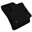 EgriAuto plyšový textilní koberec černý PEUGEOT 208 Electric 2020-vyšší 4 ks