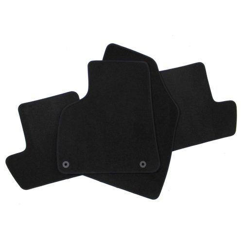 EgriAuto plyšový textilní koberec černý PEUGEOT 3008 2009-2016 4 ks