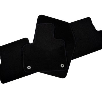   EgriAuto plyšový textilní koberec černý PEUGEOT 3008 2017-2024 4 ks