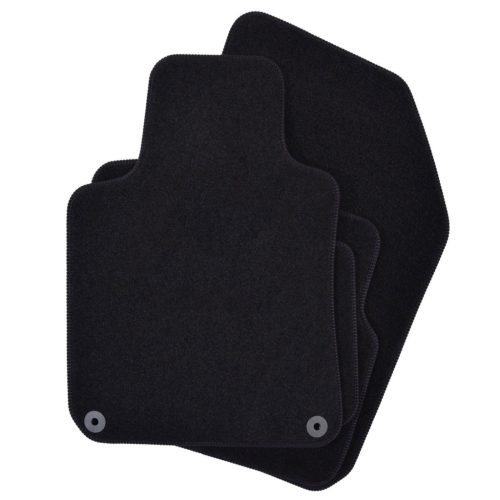 EgriAuto plyšový textilní koberec černý PEUGEOT 308 SW 2014-vyšší 4 ks