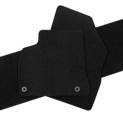 EgriAuto plyšový textilní koberec černý PEUGEOT 5008 2009-2016 4 ks