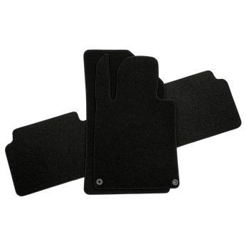   EgriAuto plyšový textilní koberec černý PEUGEOT 508 2010-2018 4 ks