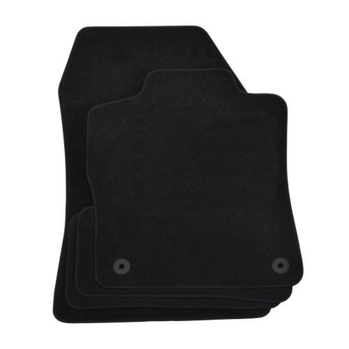 EgriAuto plyšový textilní koberec černý PEUGEOT 308 2022-vyšší 4 ks