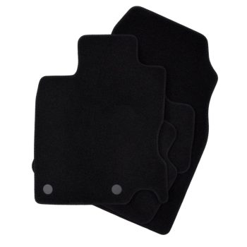   EgriAuto plyšový textilní koberec černý RENAULT Kadjar 2015-magasabb 4 ks