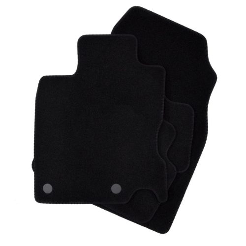 EgriAuto plyšový textilní koberec černý RENAULT Kadjar 2015-magasabb 4 ks