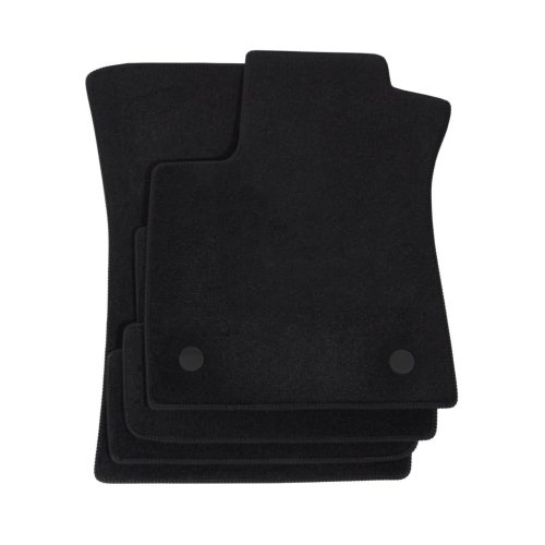 EgriAuto plyšový textilní koberec černý RENAULT Megane IV 2016-magasabb 4 ks