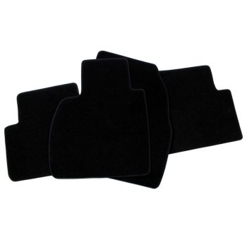   EgriAuto plyšový textilní koberec černý RENAULT Scenic 2009-2016 4 ks