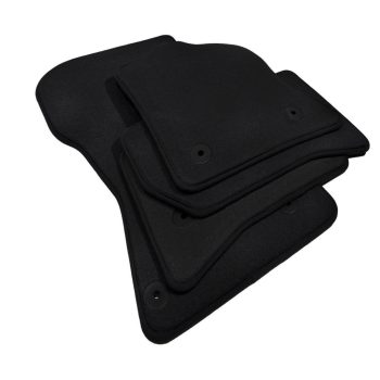   EgriAuto plyšový textilní koberec černý Jaguar F-Pace/Range Rover Velar 2018-vyšší 4 ks