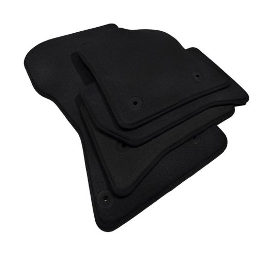 EgriAuto plyšový textilní koberec černý Jaguar F-Pace/Range Rover Velar 2018-vyšší 4 ks