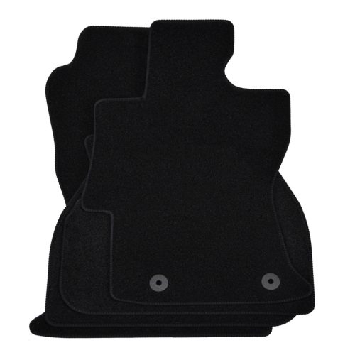 EgriAuto plyšový textilní koberec černý Subaru XV 2018-vyšší 4 ks