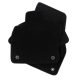 EgriAuto plyšový textilní koberec černý Seat Ateca 2016-vyšší 4 ks