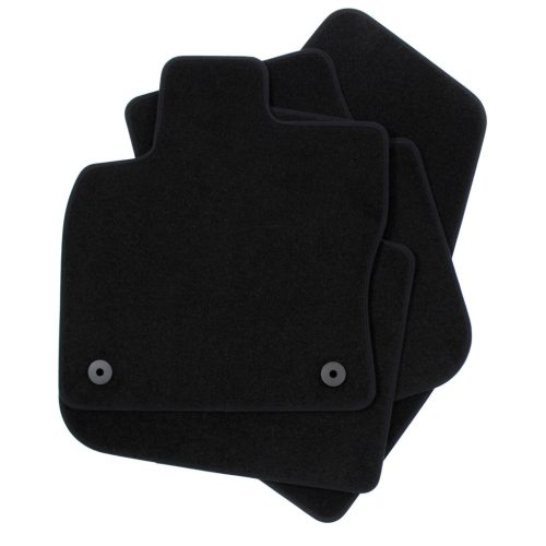 EgriAuto plyšový textilní koberec černý SKODA Kodiaq 2017-2023 4 ks