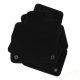EgriAuto plyšový textilní koberec černý VW Golf VIII 2020-vyšší 4 ks