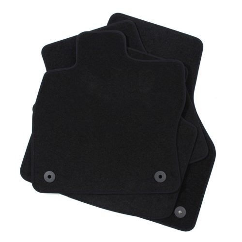 EgriAuto plyšový textilní koberec černý SKODA Superb III 2015-2023 4 ks