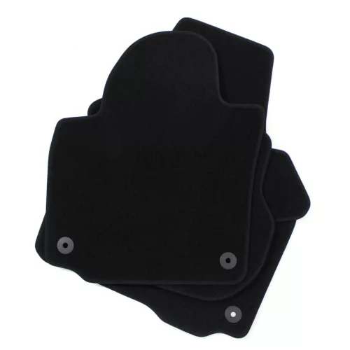 EgriAuto plyšový textilní koberec černý SKODA Yeti 2007-2015 4 ks