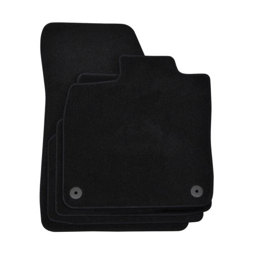 EgriAuto plyšový textilní koberec černý SKODA Enyaq 2021-vyšší 4 ks