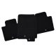 EgriAuto plyšový textilní koberec černý SSangYong Rexton 5 míst 2018-vyšší 4 ks