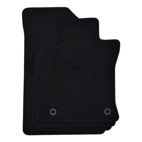 EgriAuto plyšový textilní koberec černý TOYOTA Camry 2019-vyšší 4 ks