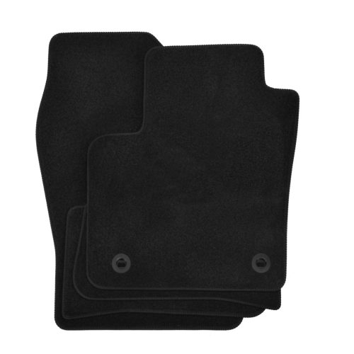 EgriAuto plyšový textilní koberec černý TOYOTA C-HR 2017-2023 4 ks