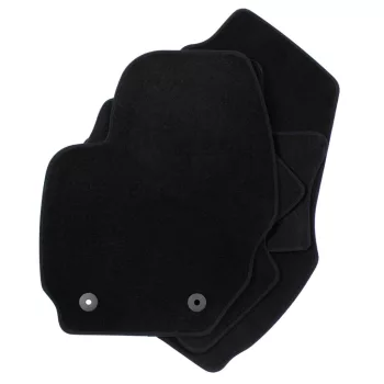   EgriAuto plyšový textilní koberec černý Volvo XC70 2008-2016 4 ks