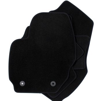   EgriAuto plyšový textilní koberec černý Volvo XC60 2008-2017 4 ks