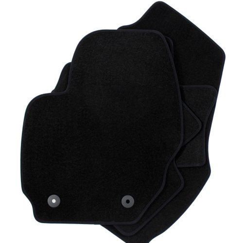 EgriAuto plyšový textilní koberec černý Volvo XC60 2008-2017 4 ks