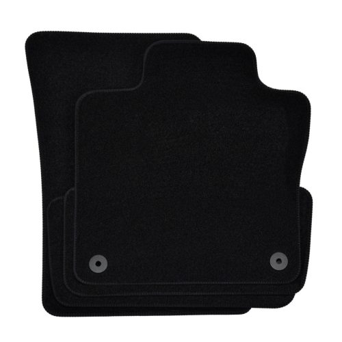 EgriAuto plyšový textilní koberec černý Volvo XC60 2017-vyšší 4 ks