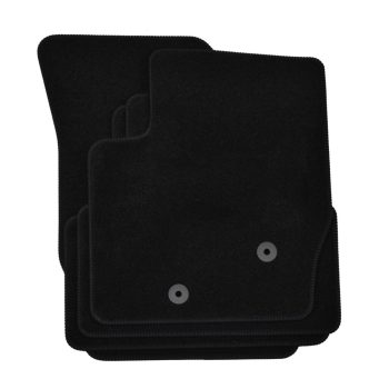   EgriAuto plyšový textilní koberec černý Volvo XC90 2002-2014 4 ks