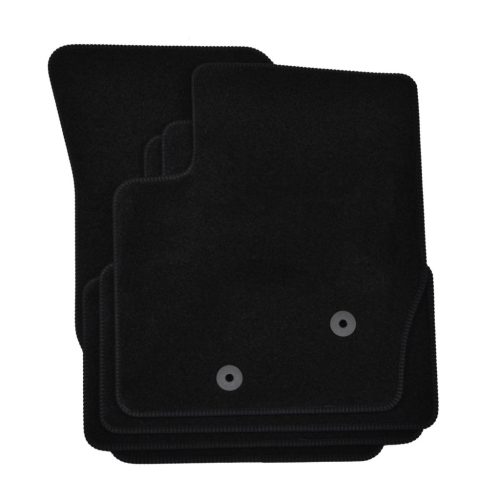 EgriAuto plyšový textilní koberec černý Volvo XC90 2002-2014 4 ks