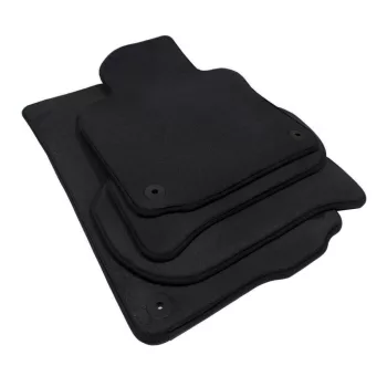   EgriAuto plyšový textilní koberec černý VW Golf VI 2009-2012 4 ks