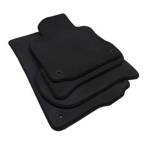 EgriAuto plyšový textilní koberec černý VW Golf VI 2009-2012 4 ks