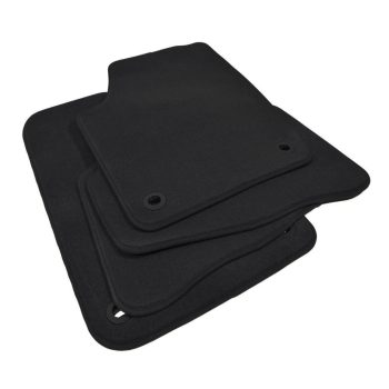   EgriAuto plyšový textilní koberec černý VW Polo 9N 2002-2008 4 ks