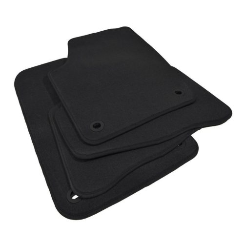 EgriAuto plyšový textilní koberec černý VW Polo 9N 2002-2008 4 ks