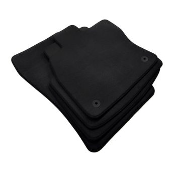   EgriAuto plyšový textilní koberec černý VW Passat B8 2015-vyšší 4 ks