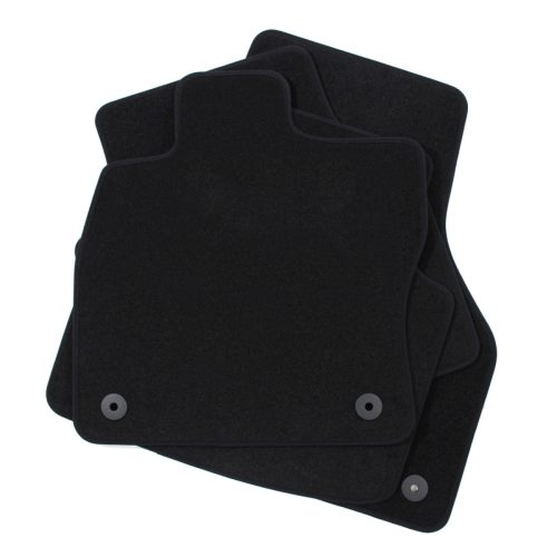 EgriAuto plyšový textilní koberec černý VW Arteon 2017-vyšší 4 ks