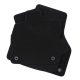 EgriAuto plyšový textilní koberec černý VW Arteon 2017-vyšší 4 ks
